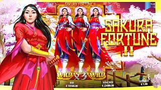  NEW SLOT HUGE WIN POTENTIAL  Sakura Fortune 2 (Quickspin)