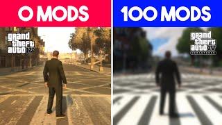 I Remastered GTA 4 With 100 MODS !