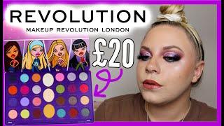 REVOLUTION X BRATZ EYESHADOW PALETTE | COLLAB WITH @LuceStephenson | makeupwithalixkate