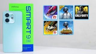 Infinix Smart 9 HD 5+ Games Test - PUBG/FreeFire/Call Of Duty/PUBG Lite/Free Fire Max