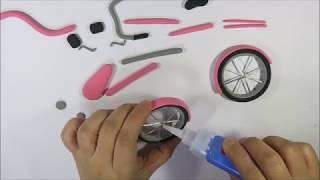 Make a bike out of clay/Kagome's bicycle/Inuyasha