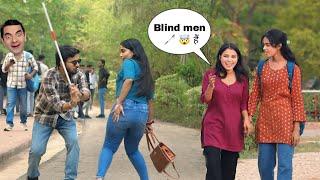 Blind men Prank on Public  | DR Prank