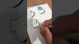 4 way easy draw letter E #tutorial #letterart #foryou #graffiti #howtodraw