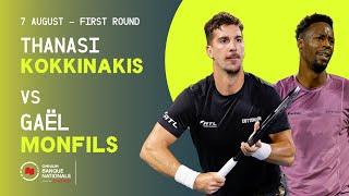 KOKKINAKIS VS MONFILS | NATIONAL BANK OPEN - MONTRÉAL | ROUND 1