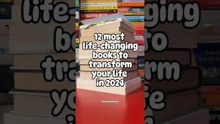 12 most life-changing books to transform your life in 2024 | best books to read in 2024 | psychology