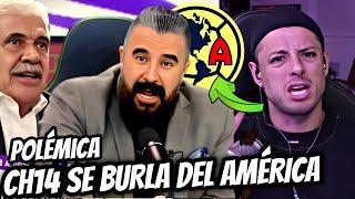 ¡SE PASÓ! CH14 SE BURLA DEL AMÉRICA Y MORALES LE RESPONDE SIN FILTRO! NOTICIAS CLUB AMERICA