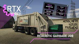 FiveM Script - Realistic Garbage Job (RTX DEV)