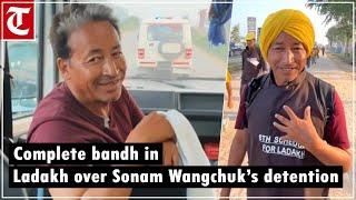 Complete bandh in Ladakh for 2nd day over Sonam Wangchuk’s detention