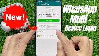 How to Enable WhatsApp Multi Device Login | WhatsApp Multi-Device Support