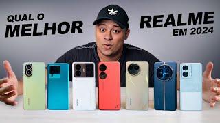 MELHORES Celulares REALME para COMPRAR em 2024! (DO BARATO AO CARO)