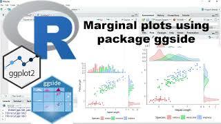 Enhanced scatterplot : Side plots in ggplot2 using geom_*side^() of ggside package