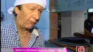 América Noticias: 11.01.13- Adolfo Chuiman mostró los secretos de su restaurante