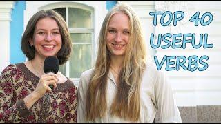 Top 40 useful verbs in Russian | Your Russian 2
