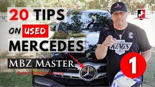 20 TIPS on buying a USED Mercedes | Part 1 - Inspect it yourself  Tips & Tricks!