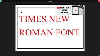 How to change the default font in microsoft word from calibri 12 to time new roman size