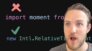 Fast and light relative time strings in JS