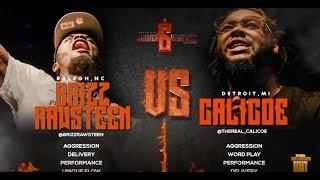 CALICOE VS BRIZZ RAWSTEEN SMACK/ URL RAP BATTLE | URLTV