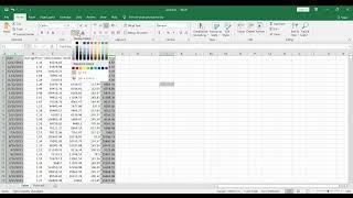 How to highlight columns in excel