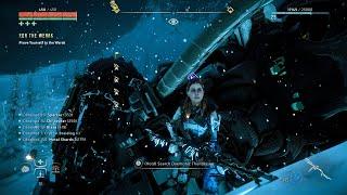 Horizon Zero Dawn : Story - Aloy Defeats Thunderjaw (No Damage)