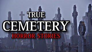 3 TRUE Haunting Cemetery Horror Stories | (#scarystories) Ambient Fireplace