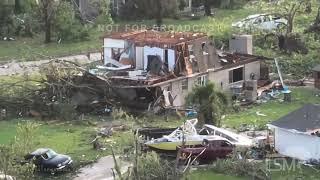 05-26-2024 Rogers, Arkansas - Tornado Damage via drone