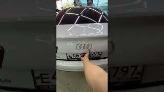 Установка электропривода багажника на Audi A6 (C7)