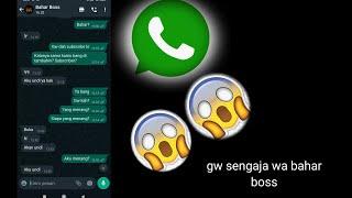 Gw sengaja wa bahar boss!!!!! Ini yang terjadi!!