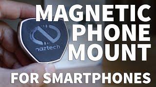 Magnetic Cell Phone Holder - Naztech MagBuddy Universal Air Vent Vehicle Mount for Smartphones