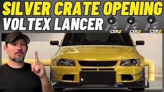 CSR2 silver crate opening | Voltex Lancer Evolution IX | Silver key Opening