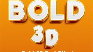 CorelDraw Tutorial: How to make Bold 3D Text Effect