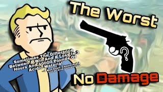 I Beat Fallout 4 With The Worst Gun In The Game