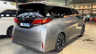 All new toyota alphard (2024) Premium minivan - 2.5 HYBRID E-Four | Silver Color