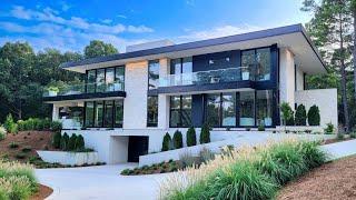 Tour a Ultra Modern $5,500,000 Luxury Home in Raleigh North Carolina| Glenhill Community | New Build