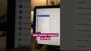 Connect USB mouse to an iPad or iPhone fix