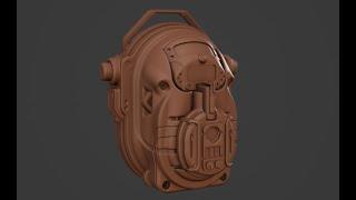 Sci-fi Backpack asset in 3D Modeler! (Part 1)