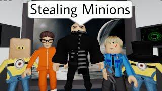 GRU MINIONS STEALING IN BROOKHAVEN RP | Funny Roblox Moments