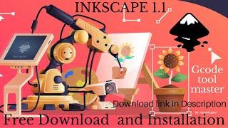 How to install Inkscape & Gcode tool-master | How to download Inkscape |How to install inkscape 2021