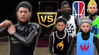 I Put on a DEFENSIVE MASTERCLASS Against a Team of 2K PROS and This Happened... (NBA2K25)