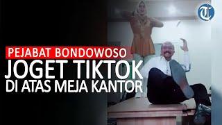 VIRAL VIDEO Pejabat Bondowoso & Cewek Joget TikTok di Atas Meja Kantor Dinas