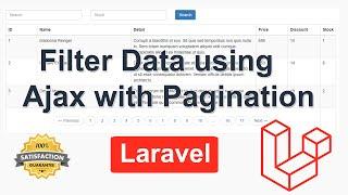 How to Implement Search using Ajax with Pagination in Laravel | Search using Ajax in Laravel