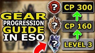 ESO Gear Progression Guide Level 3 to CP 300 | Play with these Sets First!