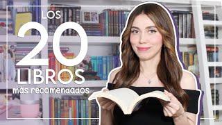 Le pregunté a 1000 PERSONAS por su LIBRO FAVORITO y este es el TOP 20 ️