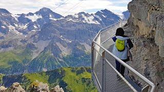Thrill Walk in Switzerland | A trip from Lauterbrunnen to Schilthorn
