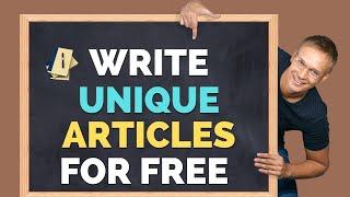 Free SEO Friendly Unique Article Generator Online Tool 2022 | AI Content Writer | AI Free Article