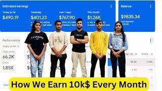 Earn 10k$ With Google Adsense | Google Discover Secret | How to use facebook traffic for adsense