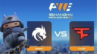 Spirit проти FaZe | PWE Shanghai Major 2024