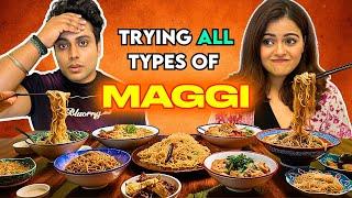 Only Eating MAGGI | Trying Every Type of Maggi