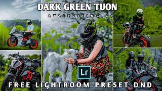 New lightroom Preset PHOTO EDITING HDR face CB dark green tuon photo editing kaise kare HDR free 