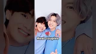 fake shippers vs real couples #bts #blackpink