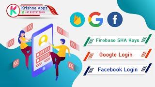 How to Enable Google and Facebook login in Firebase